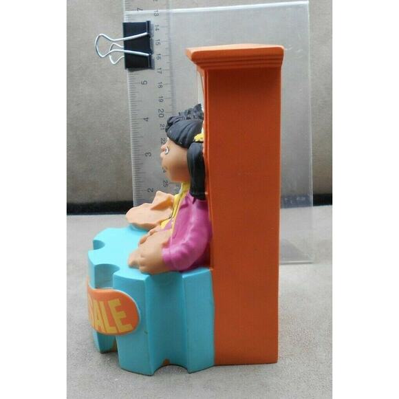 The Puzzle Place PVC Bake Sale Bank Kiki & Skye 1995 Vintage Lancit - Picture 6 of 7